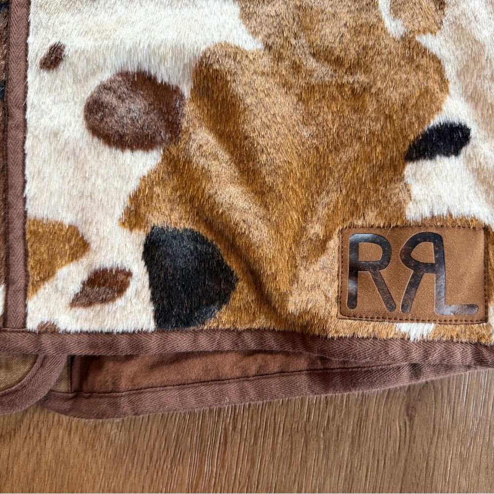 Ralph Lauren Double RL Brown and Cream Jacket - Picture 5 of 6